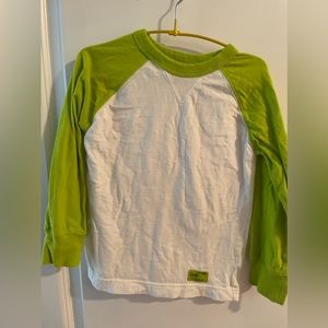 Lime green long sleeve old navy shirt